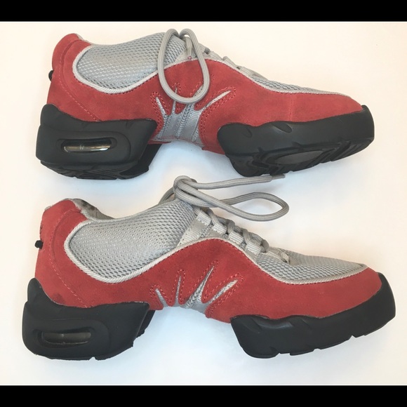 Very Fine Dancesport Jazz/Hip Hop Red Shoes - Picture 2 of 12